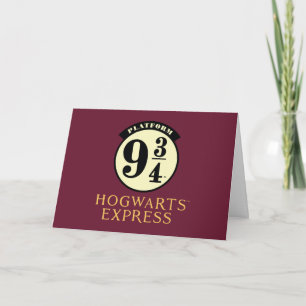 Platform 9 3/4 HOGWARTS™ EXPRESS Icon Card