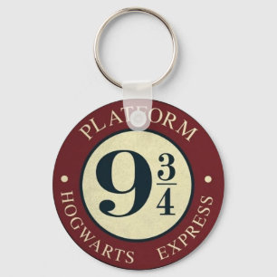 Platform 9¾ Sign Keychain