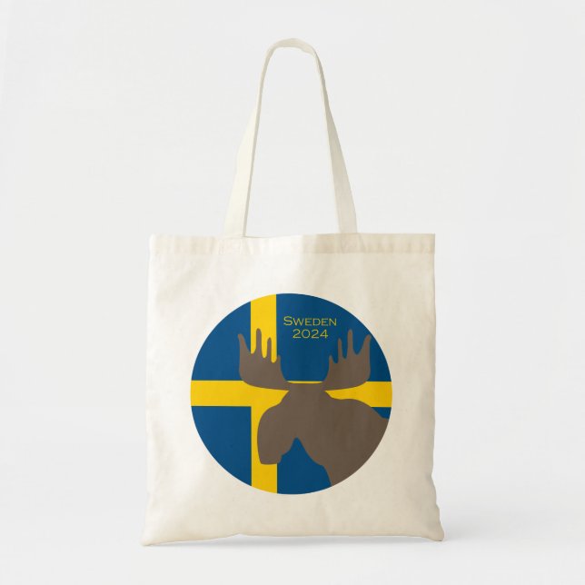 Platine Moose Design Tote (Front)
