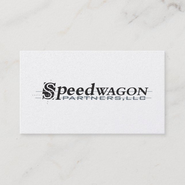 Platinum Business Card (Front)