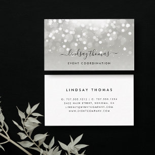 Platinum Glow Business Card