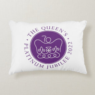 Platinum Jubilee Accent Pillow