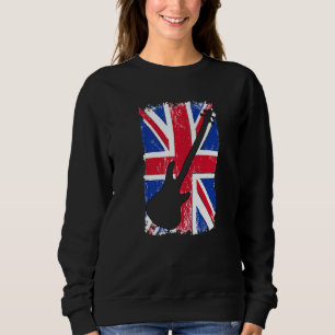 Platinum Jubilee British Flag Union Jack Good Bass Sweatshirt