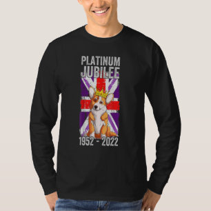 Platinum Jubilee Cute Corgi 1952 2022 T-Shirt