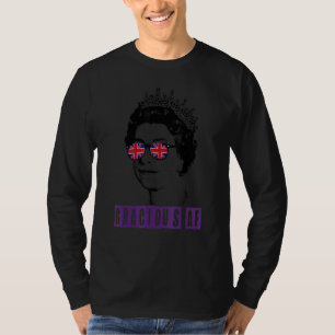 Platinum Jubilee Queen & Union Jack Gracious Af Q T-Shirt