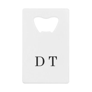 Platinum Mirror Engrave – Ultra‑Clean Luxury  Credit Card Bottle Opener