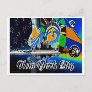 "PLATINUM NIGHTS" POSTCARD