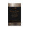 Platinum on Black Business Cards