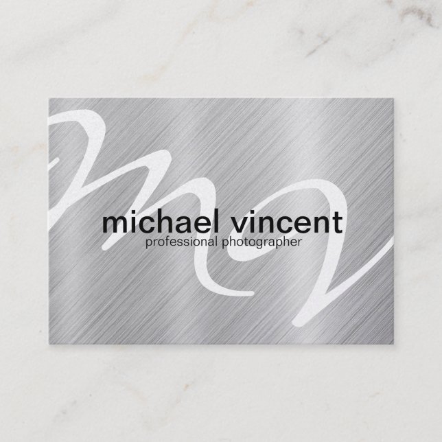 Platinum Photograrpher Business Cards (Front)