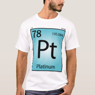 Platinum (Pt) Element T-Shirt - Front Only