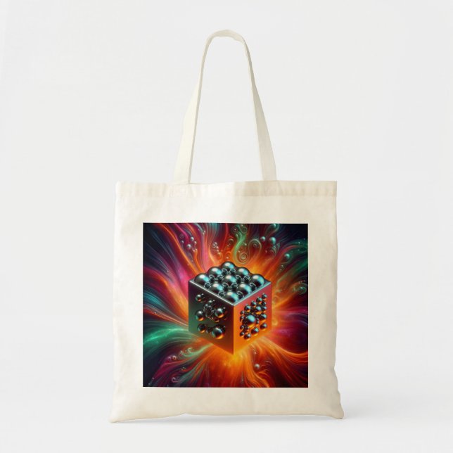 Platinum Sphere Tote Bag (Front)