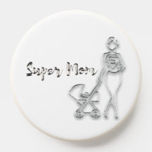 Platinum Super Mom Mom Silhouette with Stroller