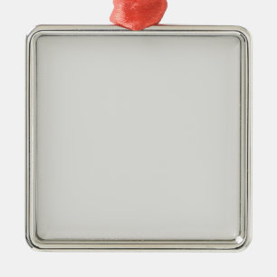 Platinum Top Monochrome Metal Ornament