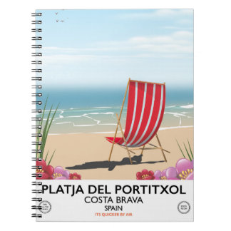 Platja del Portitxol, Costa Brava, Spain Notebook