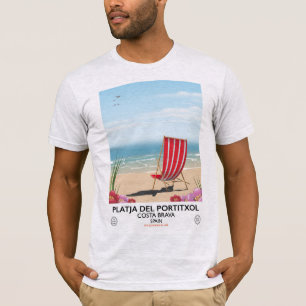 Platja del Portitxol, Costa Brava, Spain T-Shirt