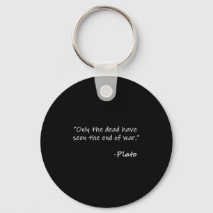 Plato & Philosophical Quotes Keychain