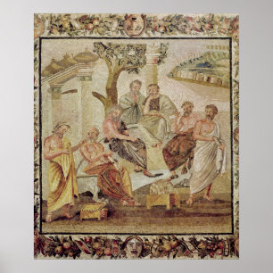 Plato Conversing with his Pupils Poster