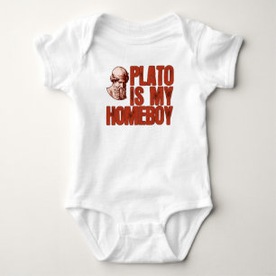 Plato Is My Homeboy Baby Bodysuit