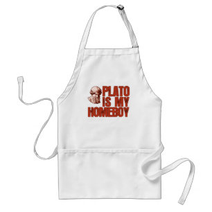 Plato Is My Homeboy Standard Apron