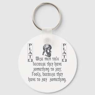 Plato Keychain
