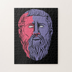 Plato Philosopher Portrait Jigsaw Puzzle