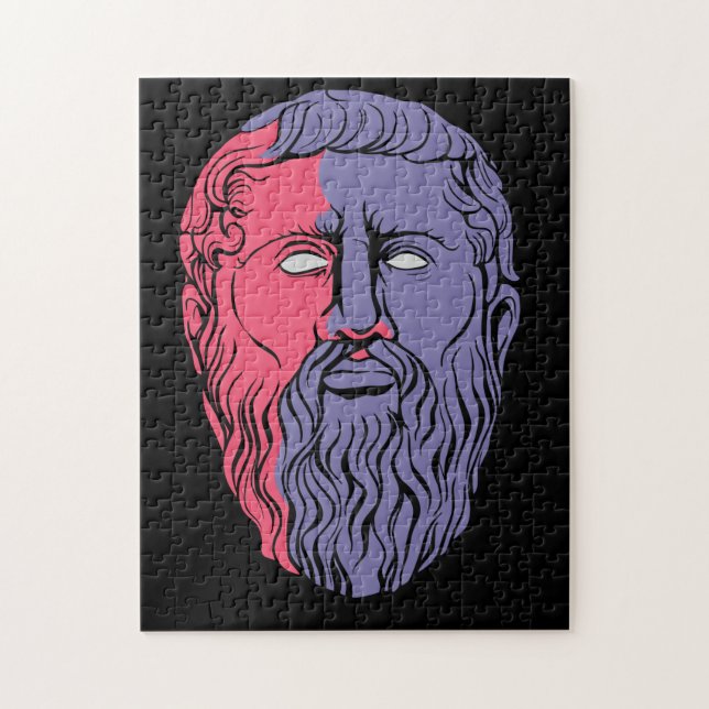 Plato Philosopher Portrait Jigsaw Puzzle (Vertical)