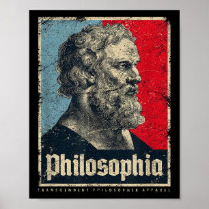 Plato Philosophia Platos Ancient Greek Philosophy Poster
