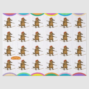Plato platypus tightrope walker tissue paper