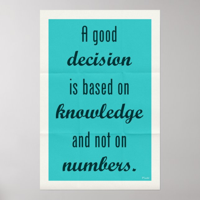 Plato Quote 002 Poster (Front)