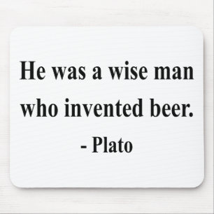 Plato Quote 3a Mouse Pad