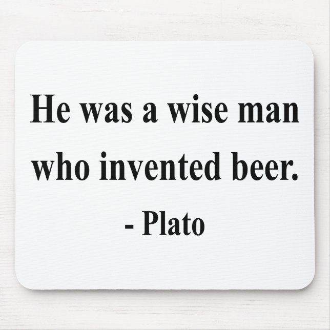 Plato Quote 3a Mouse Pad (Front)