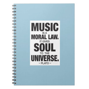 Plato Quote Notebook