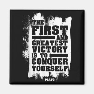 Plato Stoic Mindfulness Quote Stoicism Philosophy  Magnet