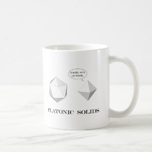 Platonic Solids mug