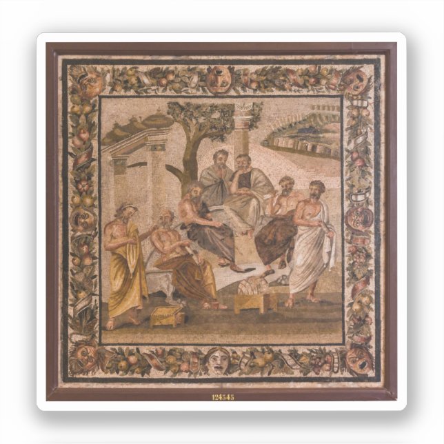 Plato's Academy mosaic (Front)
