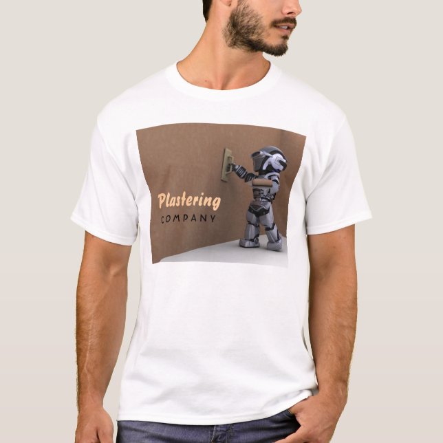 Plâtrage du T-shirt de société (Devant)