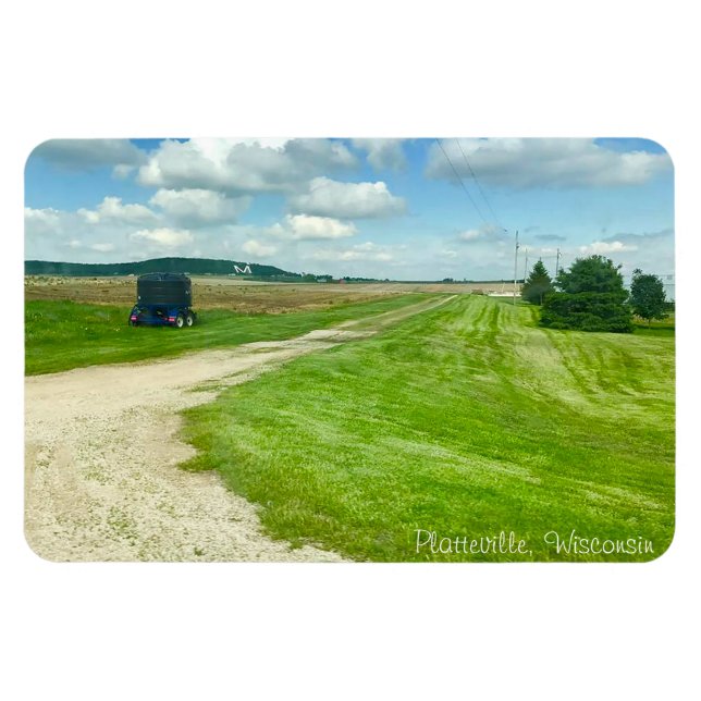 Platteville, Wisconsin Midwest Photography Magnet (Horizontal)