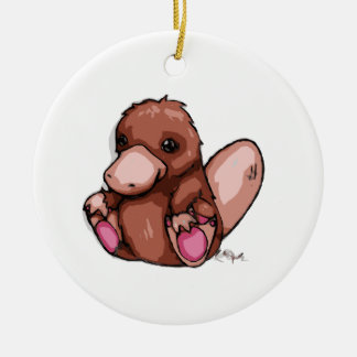 Platypus Ceramic Ornament