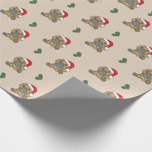 Platypus Christmas Winter Animals Holiday Platypus Wrapping Paper