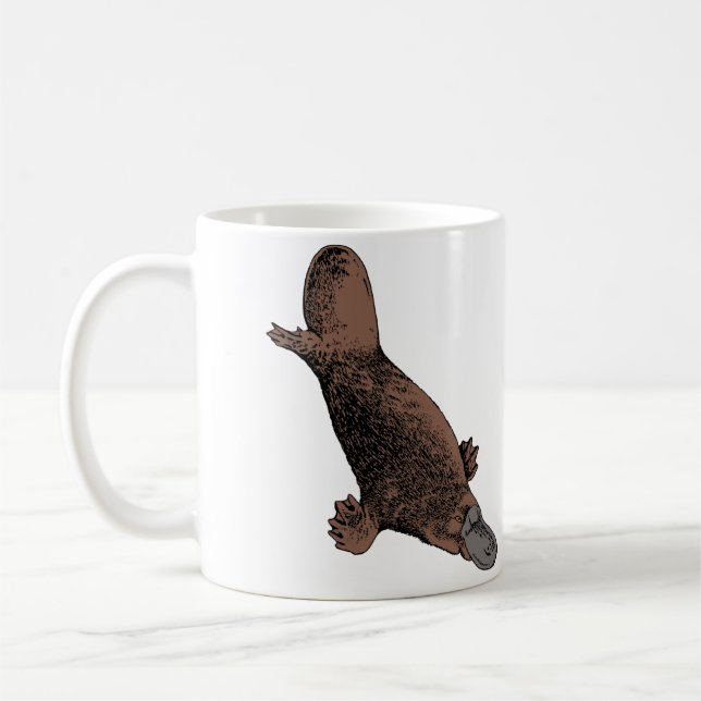 Platypus Coffee Mug (Left)