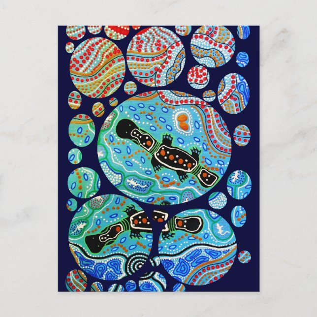 Platypus Dreaming Postcard (Front)