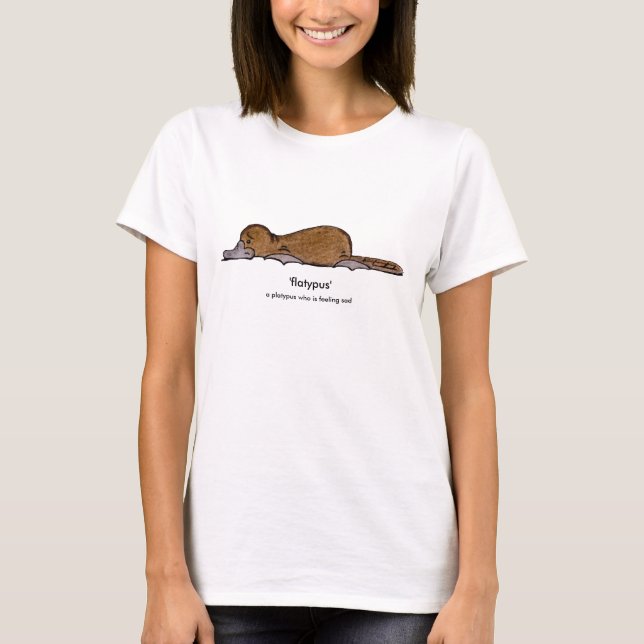 Platypus Flatypus T-Shirt (Front)