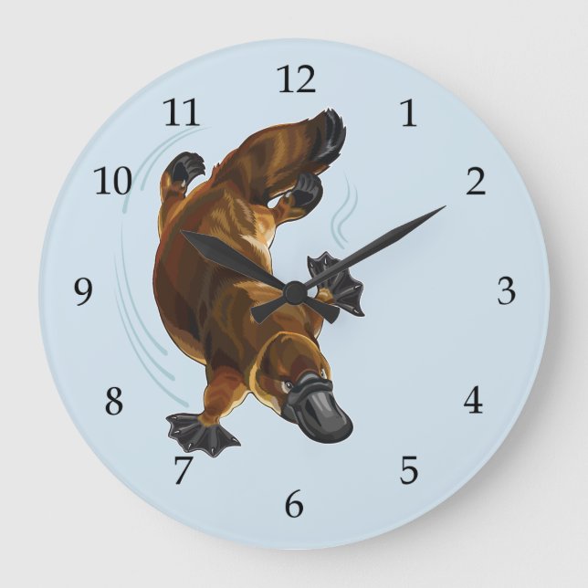 platypus large clock (Front)