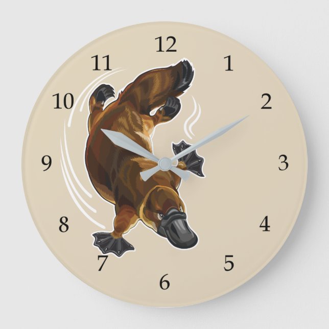 platypus large clock (Front)