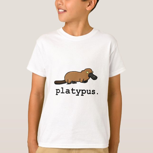 Platypus Light Colours T-Shirt (Front)