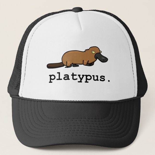 Platypus Light Colours Trucker Hat (Front)
