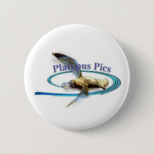 Platypus Pictures 2 Inch Round Button