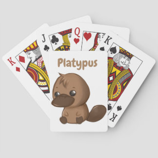Platypus Playing Cards