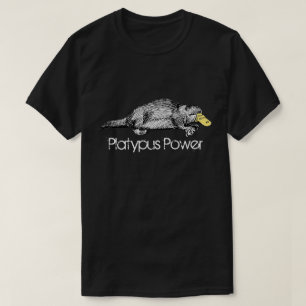 Platypus Power Australian Monotreme Individuality T-Shirt