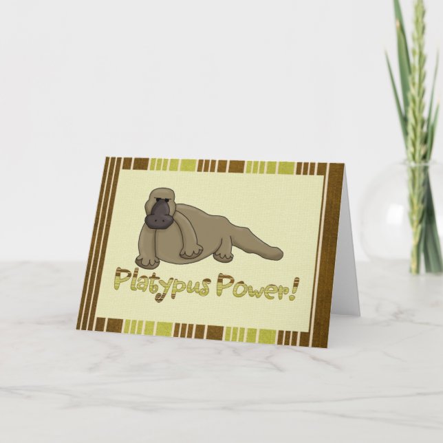 Platypus Power Card (Front)